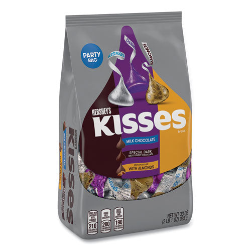 Kisses Party Bag Assortment, 33 Oz Bag