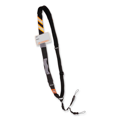 Squids 3137 Padded Barcode Scanner Lanyard Sling, 49" To 60" Long, Black