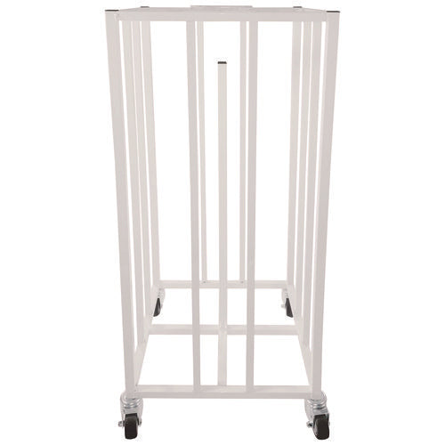 Deluxe Vertical Ball Cage, Fits Approximately 20 Balls, Metal, 20" X 20" X 48", White