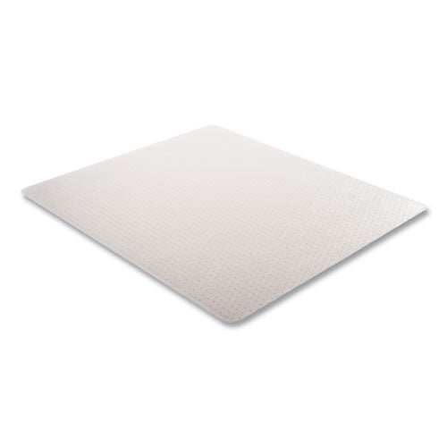 Duramat Moderate Use Chair Mat For Low Pile Carpeting, Rectangular, 46 X 60, Clear, 50/pallet