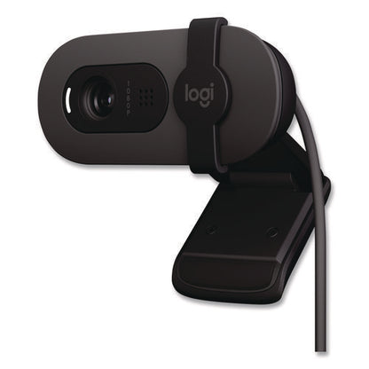 Brio 100 Webcam, 1920 Pixels X 1080 Pixels, 2 Mpixel, Graphite