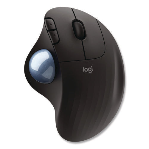 Ergo M575 Trackball, Black, 33 Ft, Right Hand Use, Black