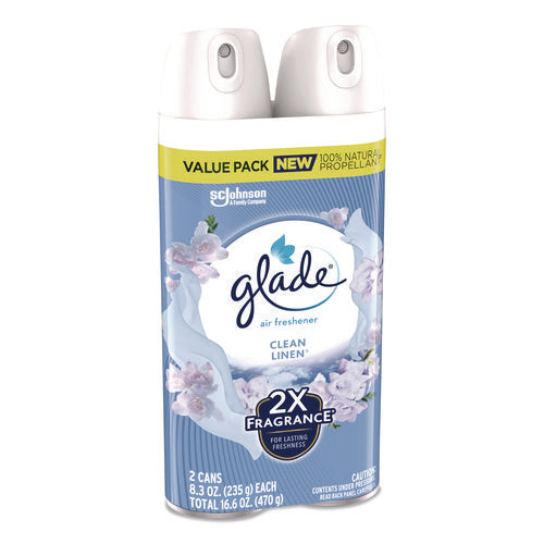 Air Freshener, Clean Linen Scent, 8.3 Oz, 2/pack