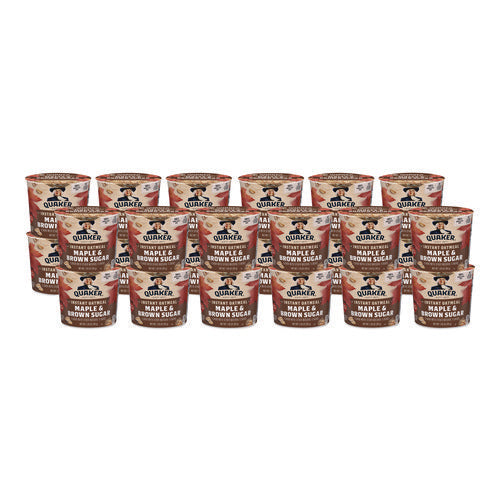 Instant Oatmeal, Maple Brown Sugar, 1.69 Oz Packet, 24/carton