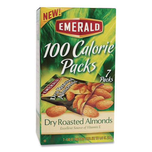 100 Calorie Pack Nuts, 0.63 Oz Pack, 7/box