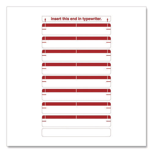 Type-on Write-on Sheet Style Labels, 8 Labels/sheet, 31 Sheets/pack