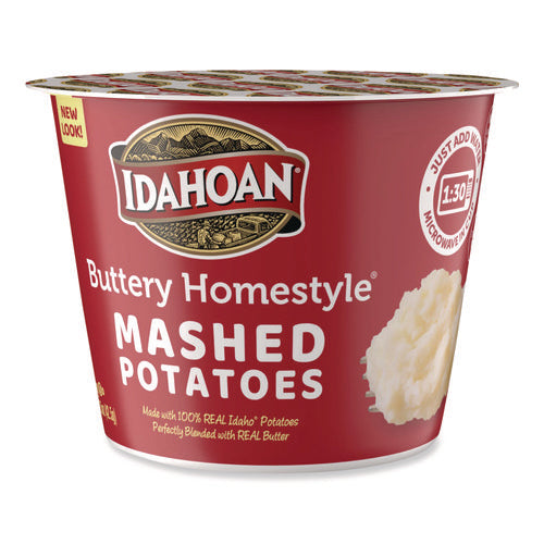 Buttery Homestyle Mashed Potatoes, 1.5 Oz Cup, 10/carton