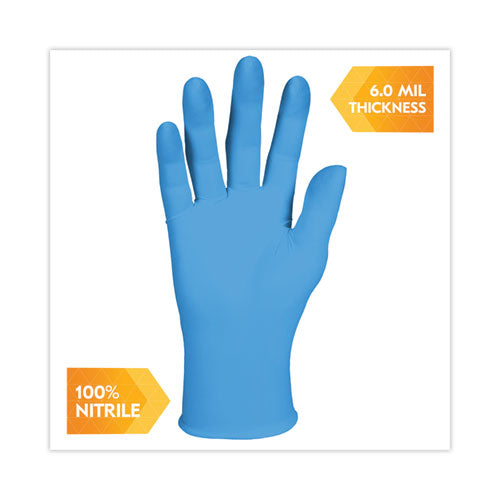 G10 2pro Nitrile Gloves, Blue, Medium, 1,000/carton