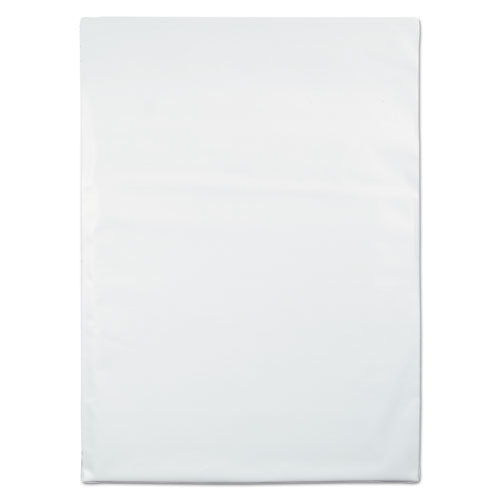 Redi-strip Poly Mailer, #6, Square Flap, Redi-strip Adhesive Closure, 14 X 19, White, 100/pack