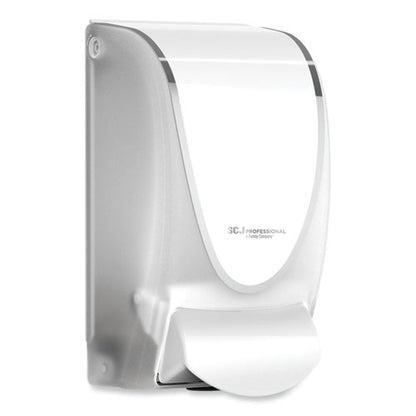 Transparent Manual Dispenser, 1 L, 4.92 X 4.6 X 9.25, White, 15/carton
