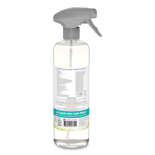 Natural Glass And Surface Cleaner, Sparkling Seaside, 23 Oz Trigger Spray Bottle