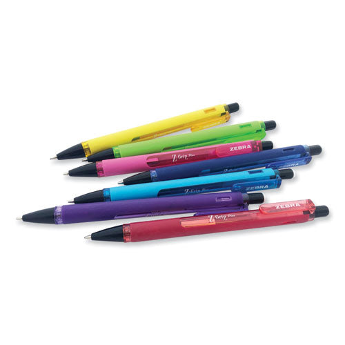 Z-grip Plus Mechanical Pencil, 0.7 Mm, Hb (#2), Black Lead, Assorted Barrel Colors, 3/pack