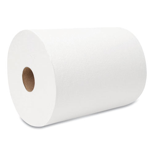 10 Inch Tad Roll Towels, 1-ply, 10" X 700 Ft, White, 6 Rolls/carton