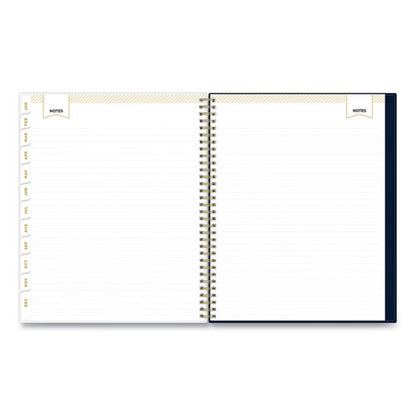 Day Designer Peyton Create-your-own Cover Weekly/monthly Planner, Floral Artwork, 11 X 8.5, Navy, 12-month (jan-dec): 2024