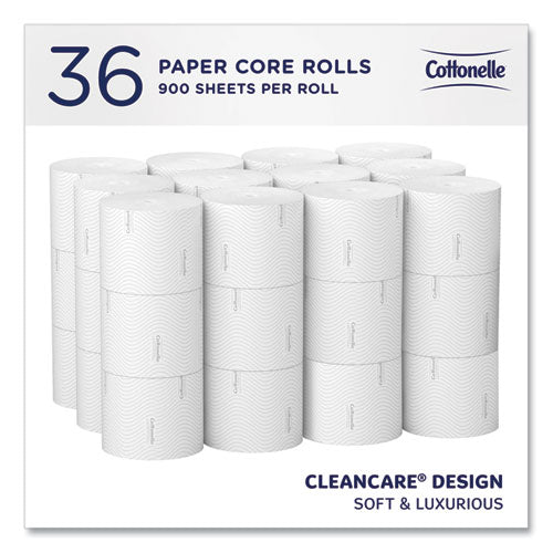 Clean Care Bathroom Tissue, Septic Safe, 2-ply, White, 900 Sheets/roll, 36 Rolls/carton