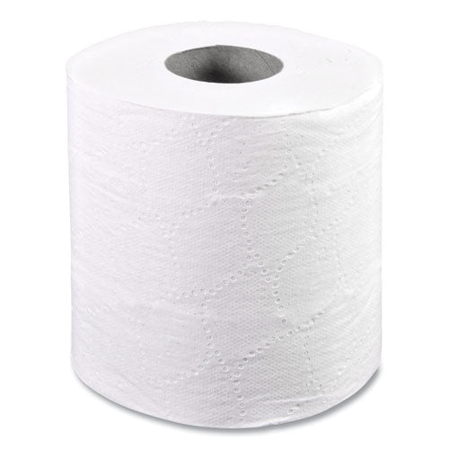 2-ply Toilet Tissue, Septic Safe, White, 4.5 X 4.5, 500 Sheets/roll, 96 Rolls/carton