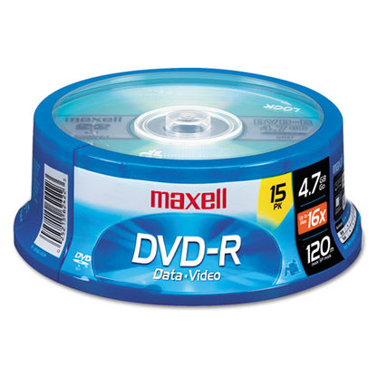 Dvd-r Recordable Disc, 4.7 Gb, 16x, Spindle, Gold, 15/pack