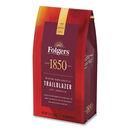 Coffee, Trailblazer, Dark Roast, Ground, 12 Oz Bag, 6/carton