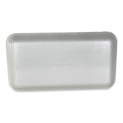 Meat Trays, #10s, 10.93 X 5.75 X 0.63, White, 500/carton