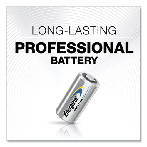 Industrial Lithium Cr123 Photo Battery, 3 V, 12/pack