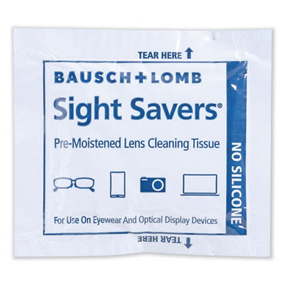 Sight Savers Premoistened Lens Cleaning Tissues, 8 X 5, 100/box