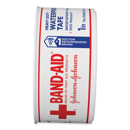 Water Block Waterproof Medical Tape, Dry Rubber, 1 X 10 Yds, White