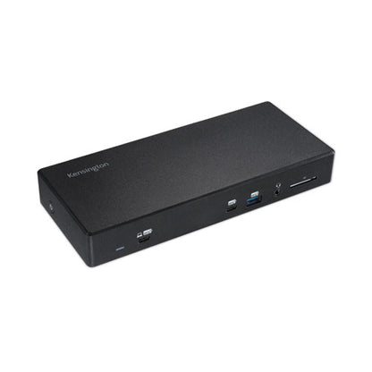 Sd4850p Usb-c 10 Gbps Dual Video Driverless Docking Station, Black