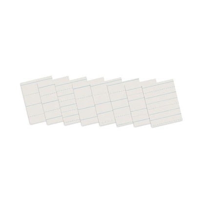 Alternate Dotted Newsprint Paper, 1" Two-sided Long Rule, 8.5 X 11, 500/pack