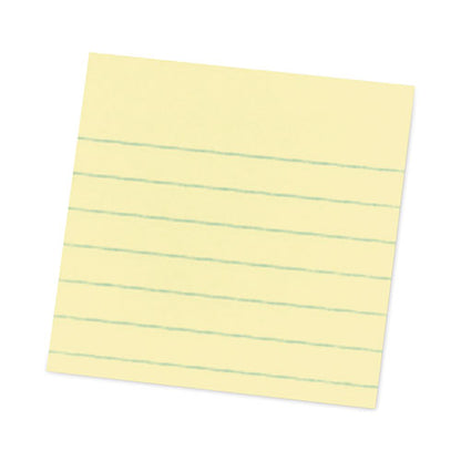 Pop-up Notes Refill, Note Ruled, 4" X 4", Canary Yellow, 90 Sheets/pad, 5 Pads/pack