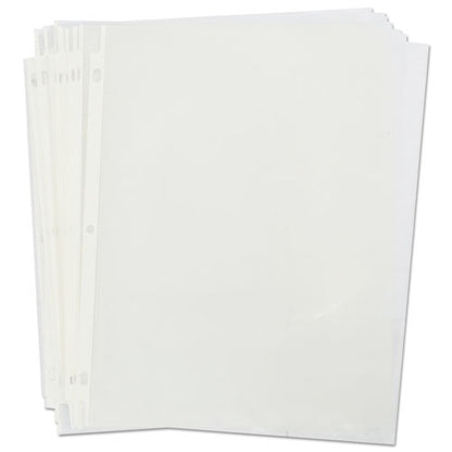 Top-load Poly Sheet Protectors, Heavy Gauge, Nonglare, Clear 50/pack