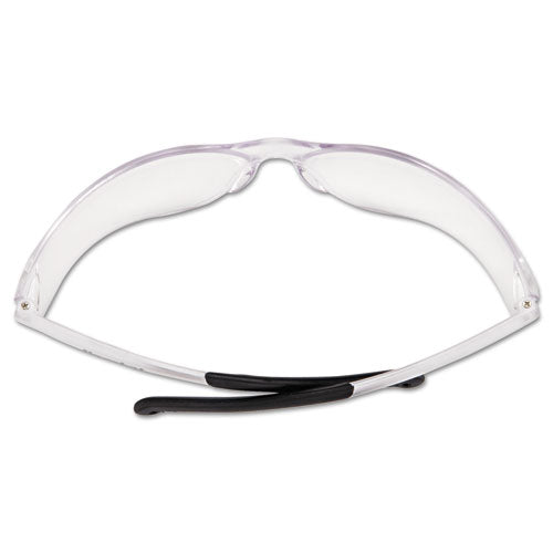 Bearkat Safety Glasses, Frost Frame, Clear Lens