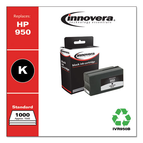 Remanufactured Black Ink, Replacement For 950 (cn049an), 1,000 Page-yield