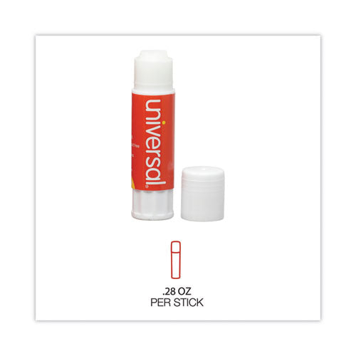 Glue Stick Value Pack, 0.28 Oz, Applies And Dries Clear, 30/pack