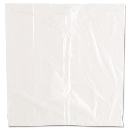 Ice Bucket Liner Bags, 3 Qt, 0.24 Mil, 12" X 12", Clear, 1,000/carton