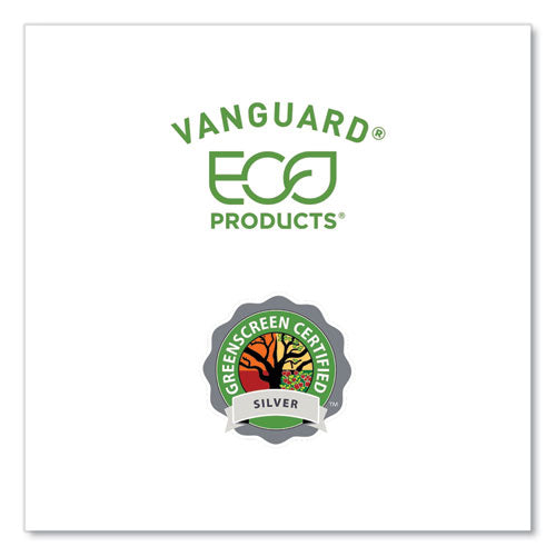 Vanguard Renewable And Compostable Sugarcane Bowls, 16 Oz, White, 800/carton