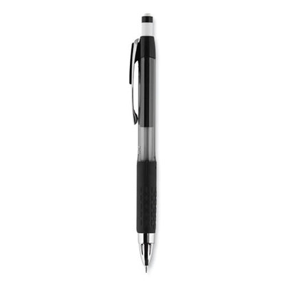 207 Mechanical Pencil, 0.7 Mm, Hb (#2), Black Lead, Black Barrel, Dozen