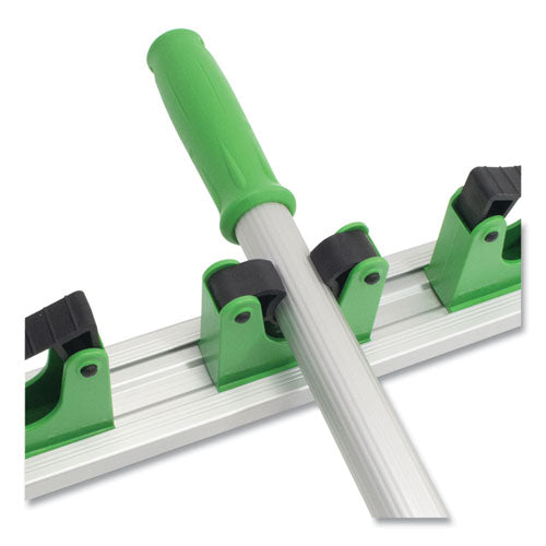 Hang Up Cleaning Tool Holder, 28w X 3.15d X 2.17h, Silver/green