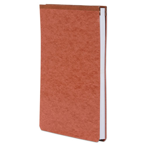 Pressboard Report Cover With Tyvek Reinforced Hinge, Two-piece Prong Fastener, 2" Capacity, 8.5 X 11, Red/red