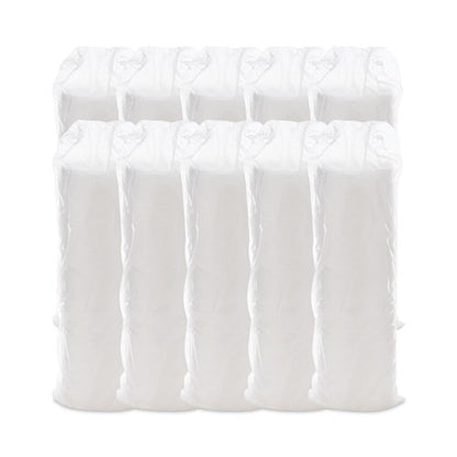 Plastic Lids, Fits 12 Oz To 24 Oz Foam Cups, Vented, Translucent, 100/pack, 10 Packs/carton