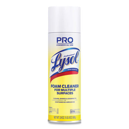 Disinfectant Foam Cleaner, 24 Oz Aerosol Spray, 12/carton