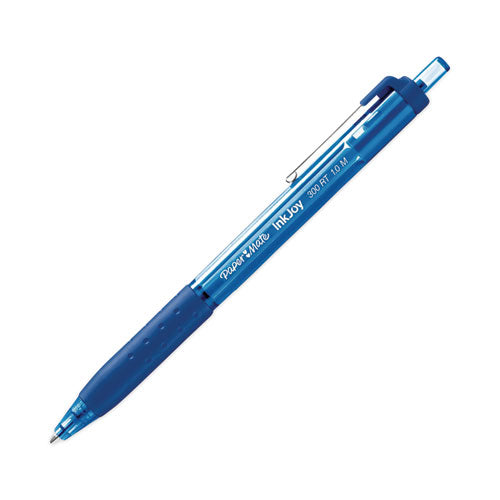 Inkjoy 300 Rt Ballpoint Pen, Retractable, Medium 1 Mm, Blue Ink, Blue Barrel, 36/pack