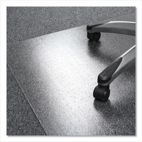 Cleartex Ultimat Xxl Polycarb. Square General Office Mat For Carpets, 60 X 60, Clear