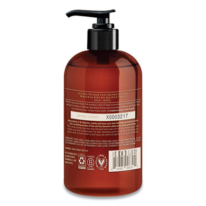 Hand Soap, Vanilla And Lily Blossom, 12 Oz Pump Bottle, 12/carton