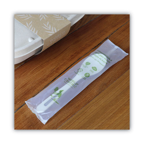 Tpla Compostable Cutlery, Spoon, 6", White, 750/carton