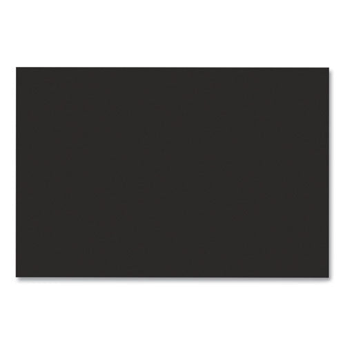 Sunworks Construction Paper, 50 Lb Text Weight, 12 X 18, Black, 50/pack