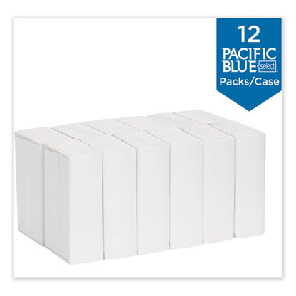 Pacific Blue Select C-fold Paper Towels, 2-ply, 10.1 X 12.7, White, 120/pack, 12 Packs/carton
