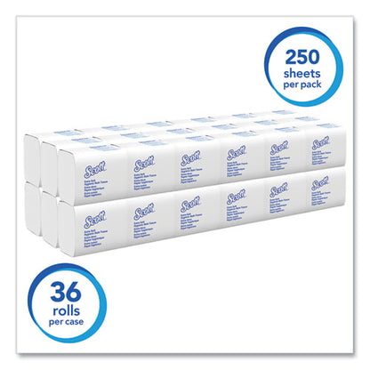 Hygienic Bath Tissue, Septic Safe, 2-ply, White, 250/pack, 36 Packs/carton