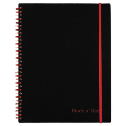 Flexible Cover Twinwire Notebooks, Scribzee Compatible, 1-subject, Wide/legal Rule, Black Cover, (70) 11 X 8.5 Sheets