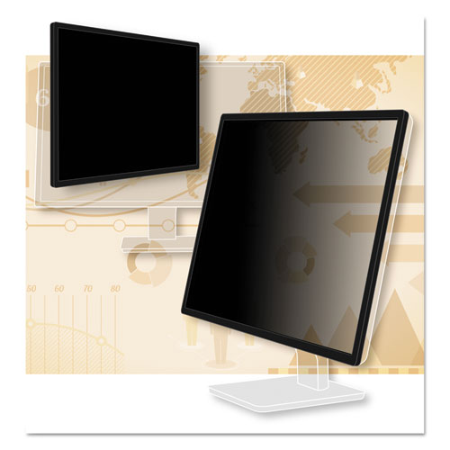 Frameless Blackout Privacy Filter For 27" Widescreen Flat Panel Monitor, 16:9 Aspect Ratio