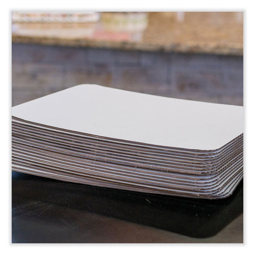 Bakery Bright White Cake Pad, Single Wall Pad, 25.5 X 17.5, White, Paper, 50/carton